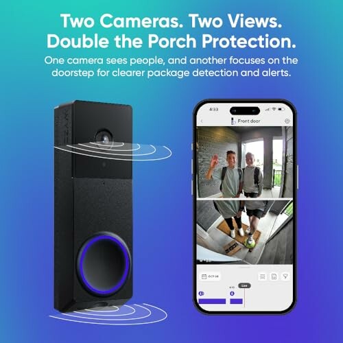 WYZE Wireless Duo Cam Video Doorbell