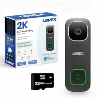 Lorex 2K Wired Doorbell