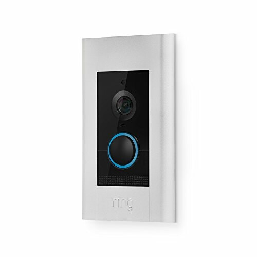 Ring Video Doorbell Elite mounted on wall